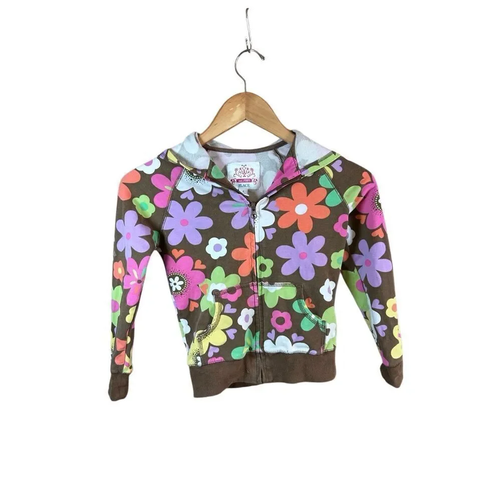 The Children’s Place Floral Hoodie Small